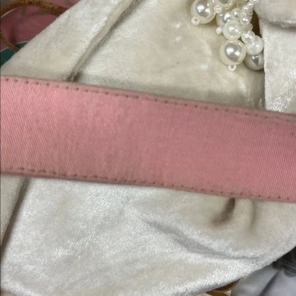 Anthropologie Fiona olive  Pink and Green Beaded Shoulder Bag Preowned - Picture 7 of 8